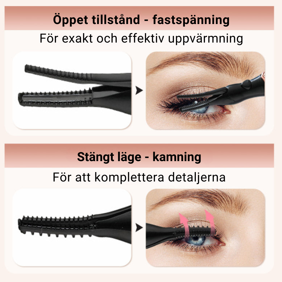 CurlMaster™ - Uppvärmd ögonfransböjare